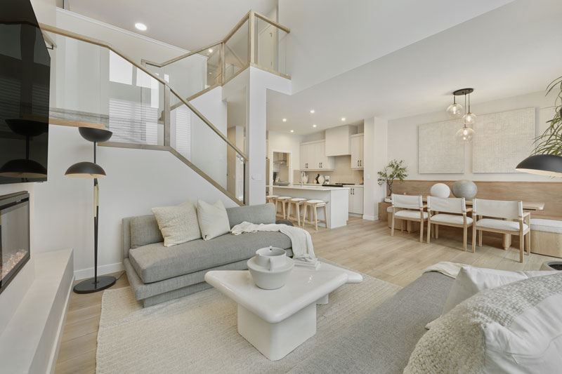 Interior of a showhome